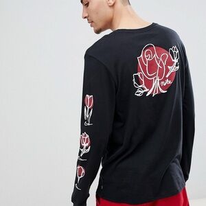 Nike SB Roses Long Sleeve T Shirt Size Small